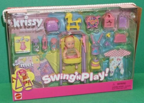 Mattel - Barbie - Swing 'N Play Krissy - кукла